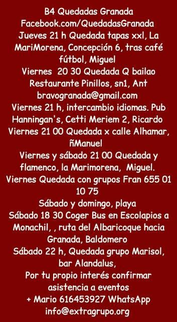 grupos de whatsapp granada|Quedadas y eventos por Granada, grupos de amistad y .